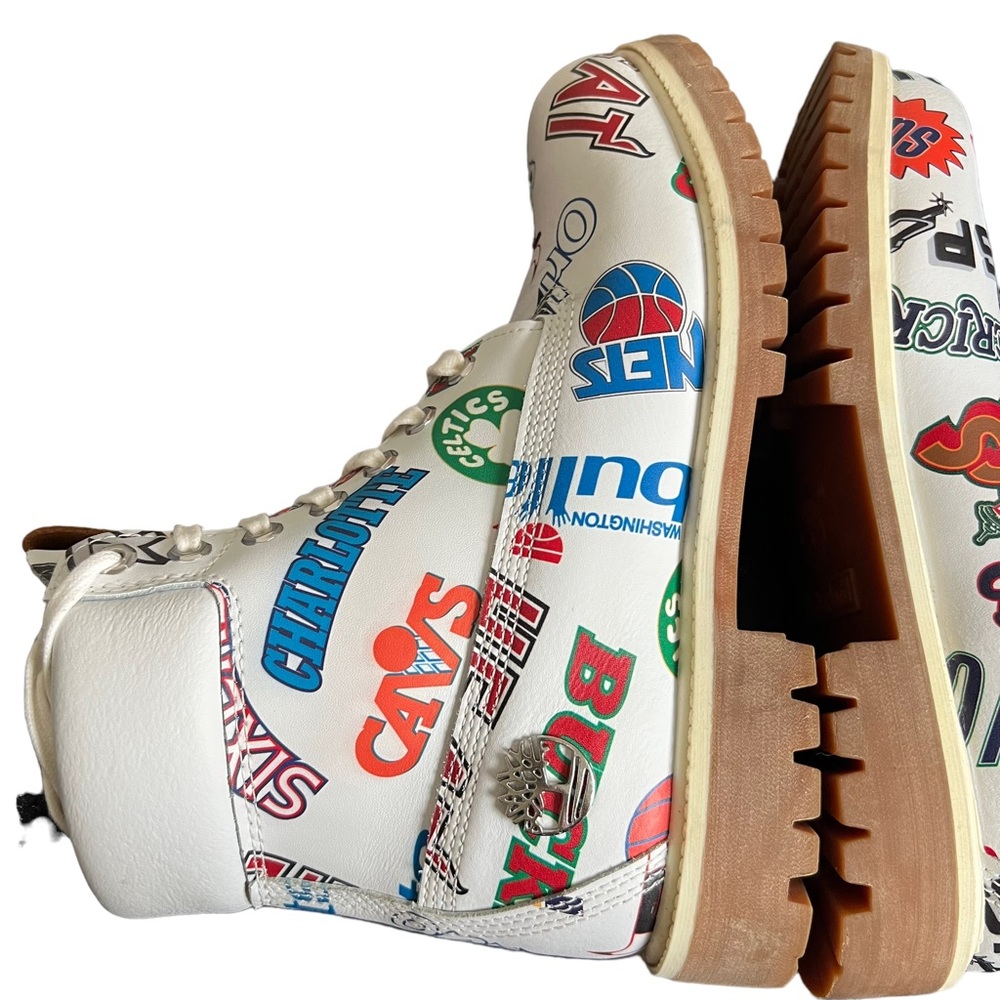 Timberland NBA Mitchell & Ness x NBA “East Meets West” Premium Size 9.5 … - Picture 12 of 15